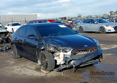 2021 Kia Forte Gt Manual from USA, damaged, VIN 3KPF44AC0ME303176